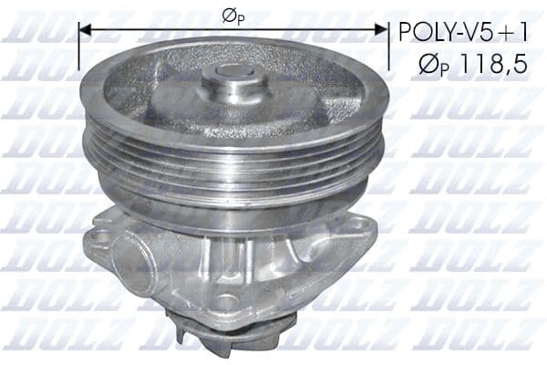 Pompă de apă, răcire motor DOLZ S217