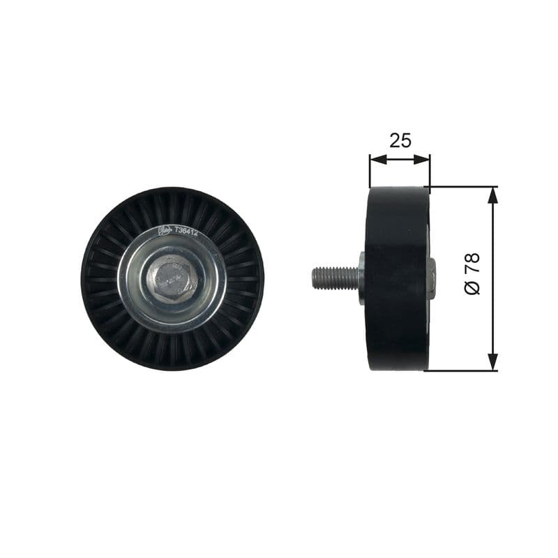 Rola ghidare/conducere, curea transmisie GATES DriveAlign™ T36412