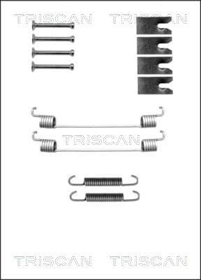 Set accesorii, sabot de frana TRISCAN 8105 102598