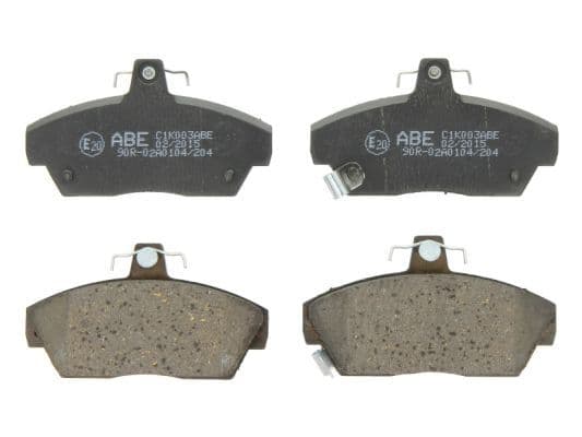set placute frana,frana disc ABE C1K003ABE