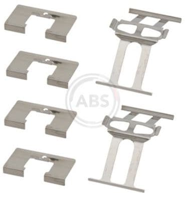 Set accesorii, placute frana ABS 1863Q