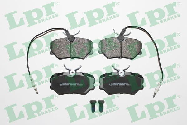 set placute frana,frana disc LPR 05P293