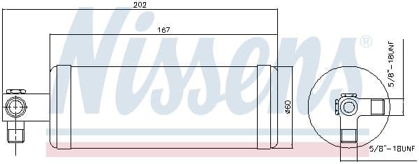 uscator,aer conditionat NISSENS 95980