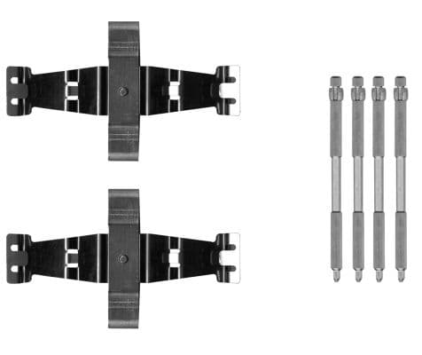 Set accesorii, placute frana TEXTAR 82551400