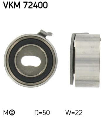 rola intinzator,curea distributie SKF VKM 72400