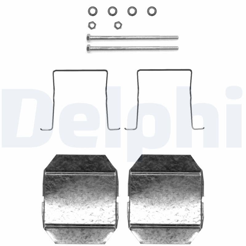 Set accesorii, placute frana DELPHI LX0338