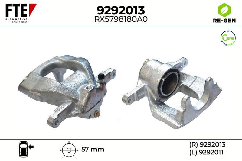 Etrier frana FTE 9292013