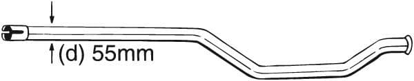 Teava reparatie, catalizator BOSAL 889-003