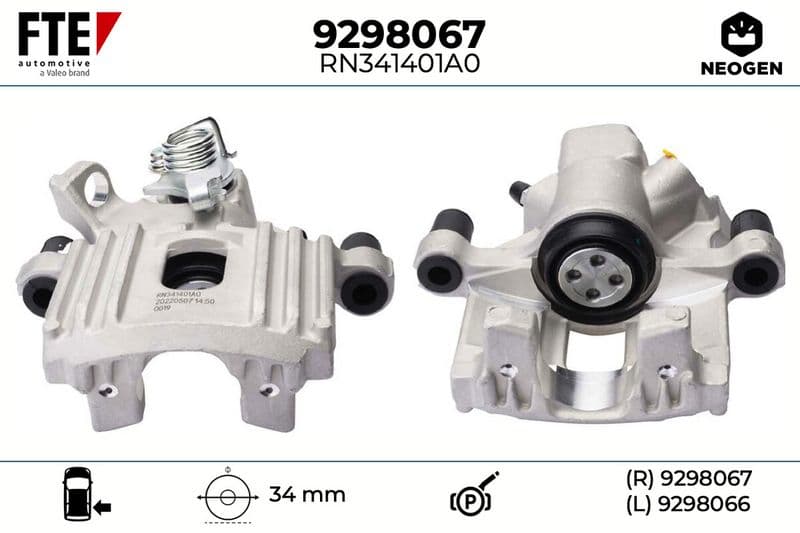 Etrier frana FTE NEOGEN 9298067