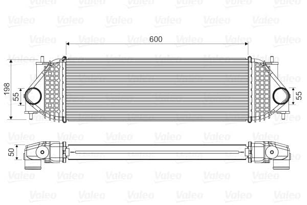 Intercooler, compresor VALEO 818662