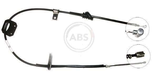 Cablu, frana de parcare ABS K12628