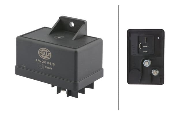 unitate de control,bujii incandescente HELLA 4RV 008 188-091