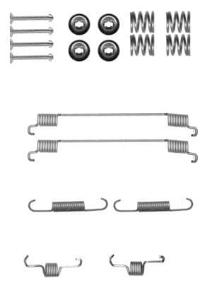 Set accesorii, sabot de frana TEXTAR 97031800