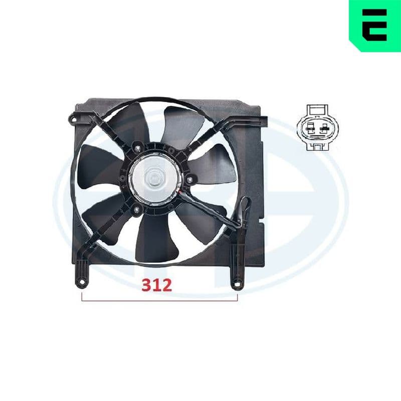 Ventilator, radiator ERA 352106