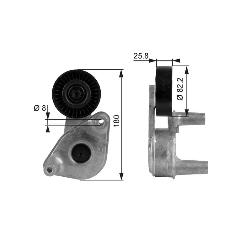 Intinzator curea, curea distributie GATES T38149