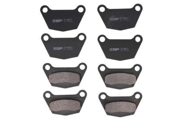set placute frana,frana disc SBP 07-AG021