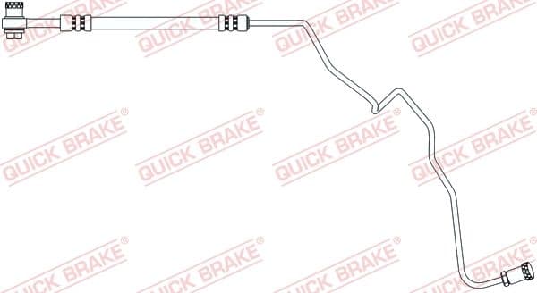 Furtun frana QUICK BRAKE 96.019X