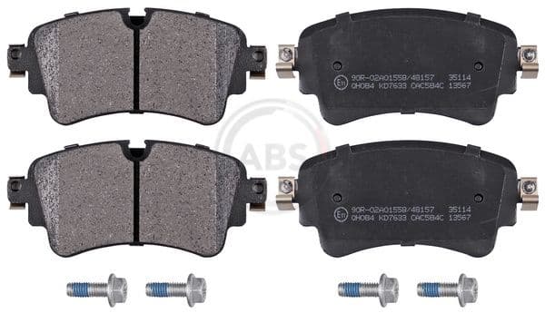 set placute frana,frana disc ABS 35114