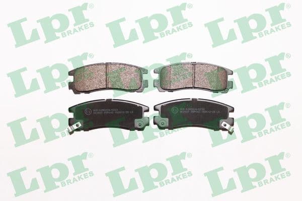 set placute frana,frana disc LPR 05P043