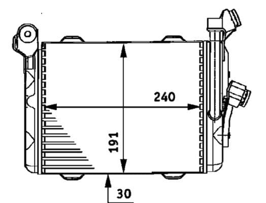 Radiator ulei, ulei motor MAHLE BEHR *** PREMIUM LINE *** CLC 33 000P