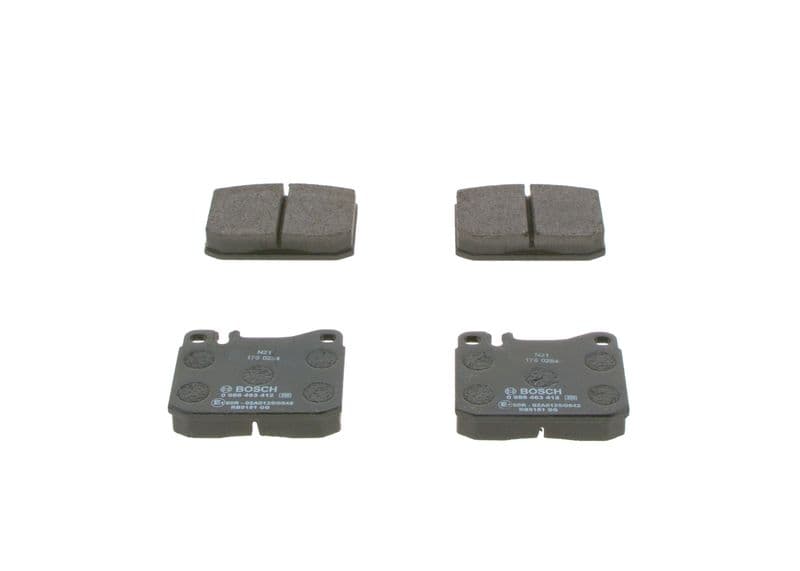 set placute frana,frana disc BOSCH 0 986 463 412