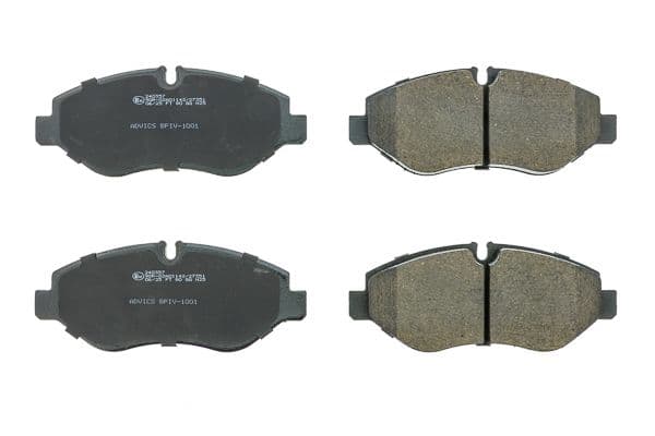 set placute frana,frana disc AISIN Premium ADVICS by BPIV-1001