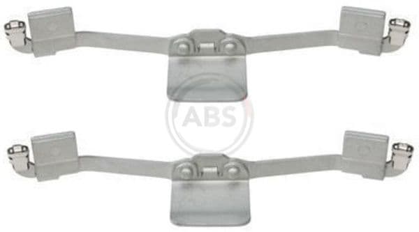 Set accesorii, placute frana ABS 1641Q