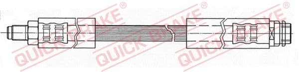 Furtun frana QUICK BRAKE 32.404
