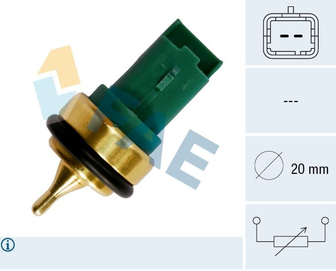 senzor,temperatura lichid de racire FAE 33707
