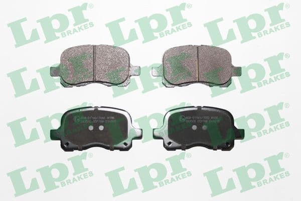 set placute frana,frana disc LPR 05P768