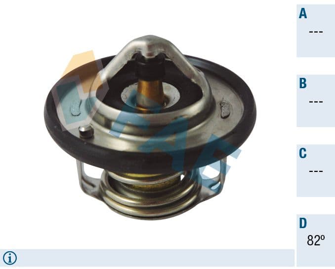termostat,lichid racire FAE 5308182