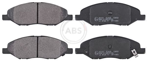 set placute frana,frana disc ABS 35131