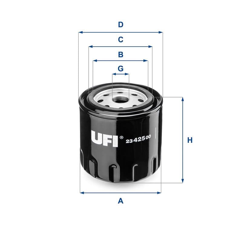 Filtru ulei UFI 23.425.00