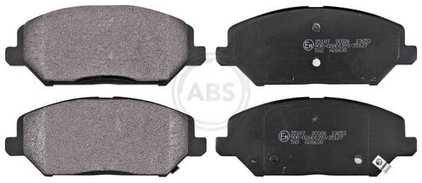 set placute frana,frana disc ABS 35187