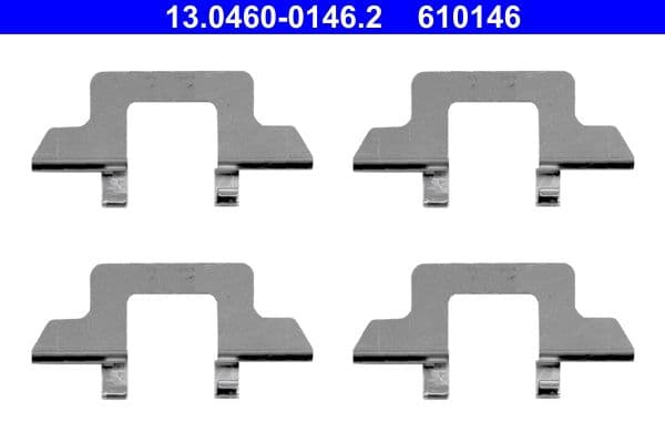 Set accesorii, placute frana ATE 13.0460-0146.2