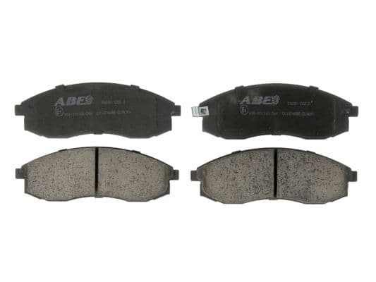 set placute frana,frana disc ABE C11074ABE