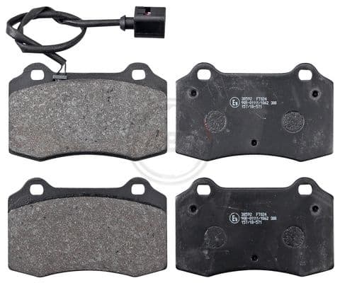 set placute frana,frana disc ABS 38592