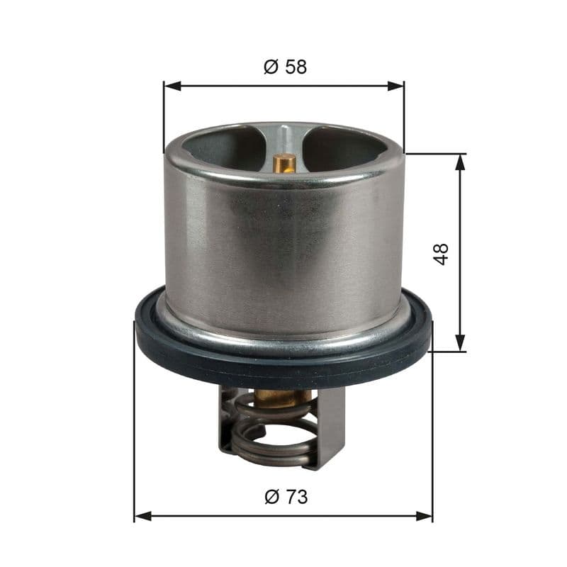 termostat,lichid racire GATES TH51785G1