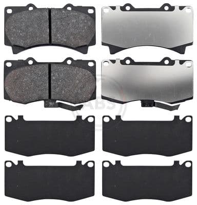 set placute frana,frana disc ABS 37639