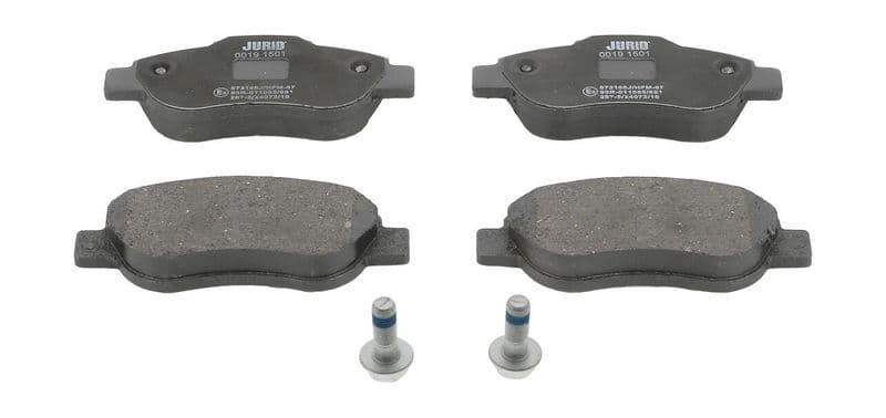 set placute frana,frana disc JURID 573168J