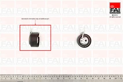rola intinzator,curea distributie FAI AutoParts T9386