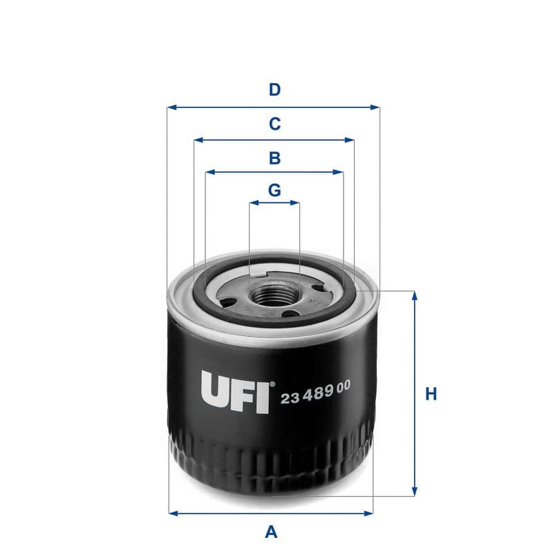 Filtru ulei UFI 23.489.00