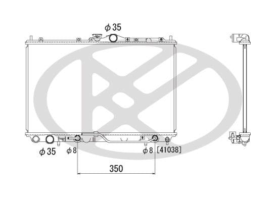 Radiator, racire motor KOYORAD PL031182