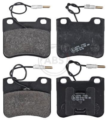 set placute frana,frana disc ABS 36598
