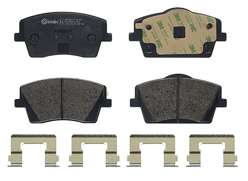 set placute frana,frana disc BREMBO PRIME LINE P 86 031