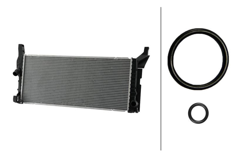 Radiator, racire motor HELLA 8MK 366 301-941