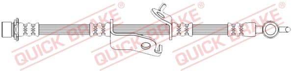 Furtun frana QUICK BRAKE 50.730