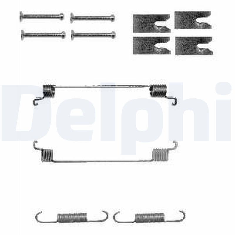 Set accesorii, sabot de frana DELPHI LY1342