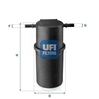 filtru combustibil UFI 24.144.00