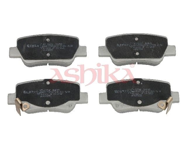 set placute frana,frana disc ASHIKA 51-02-223